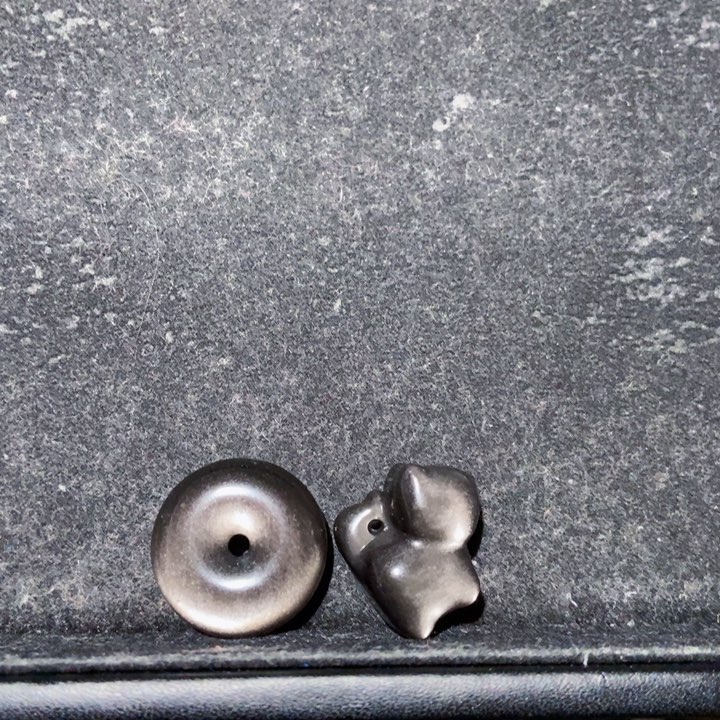 黑曜岩吊坠(不含链)未镶嵌云*