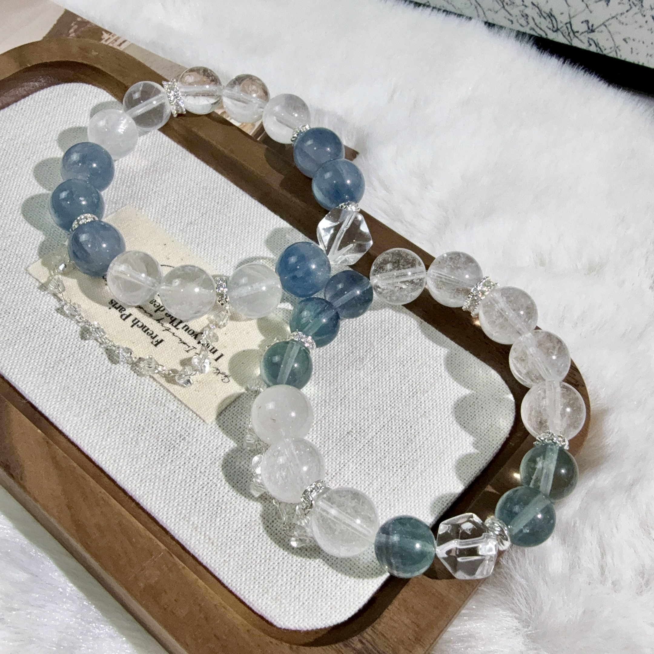 天然水晶手链diy新品上新新款首饰天然水晶手链