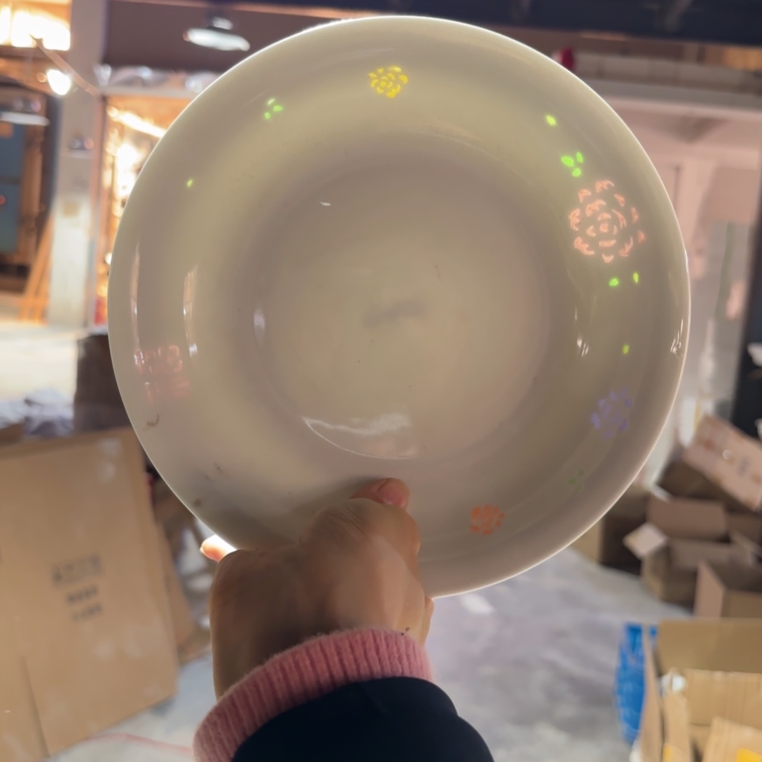 玉瓷景德镇陶瓷两只微瑕