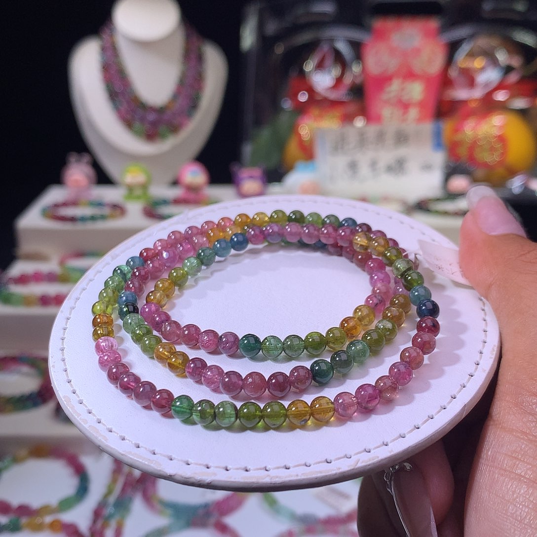 碧玺手链未镶嵌碧玺