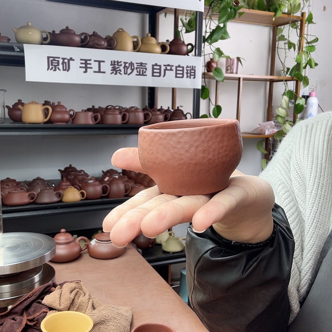 紫砂茶壶手工杯子