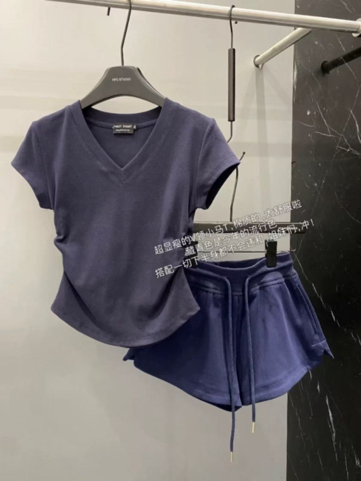 0044-夏天穿搭一整套运动套装女2025新款健身跑步瑜伽服时尚*200