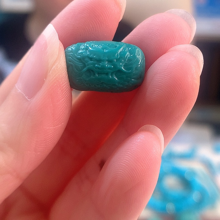 未镶嵌绿松石珠宝奇石