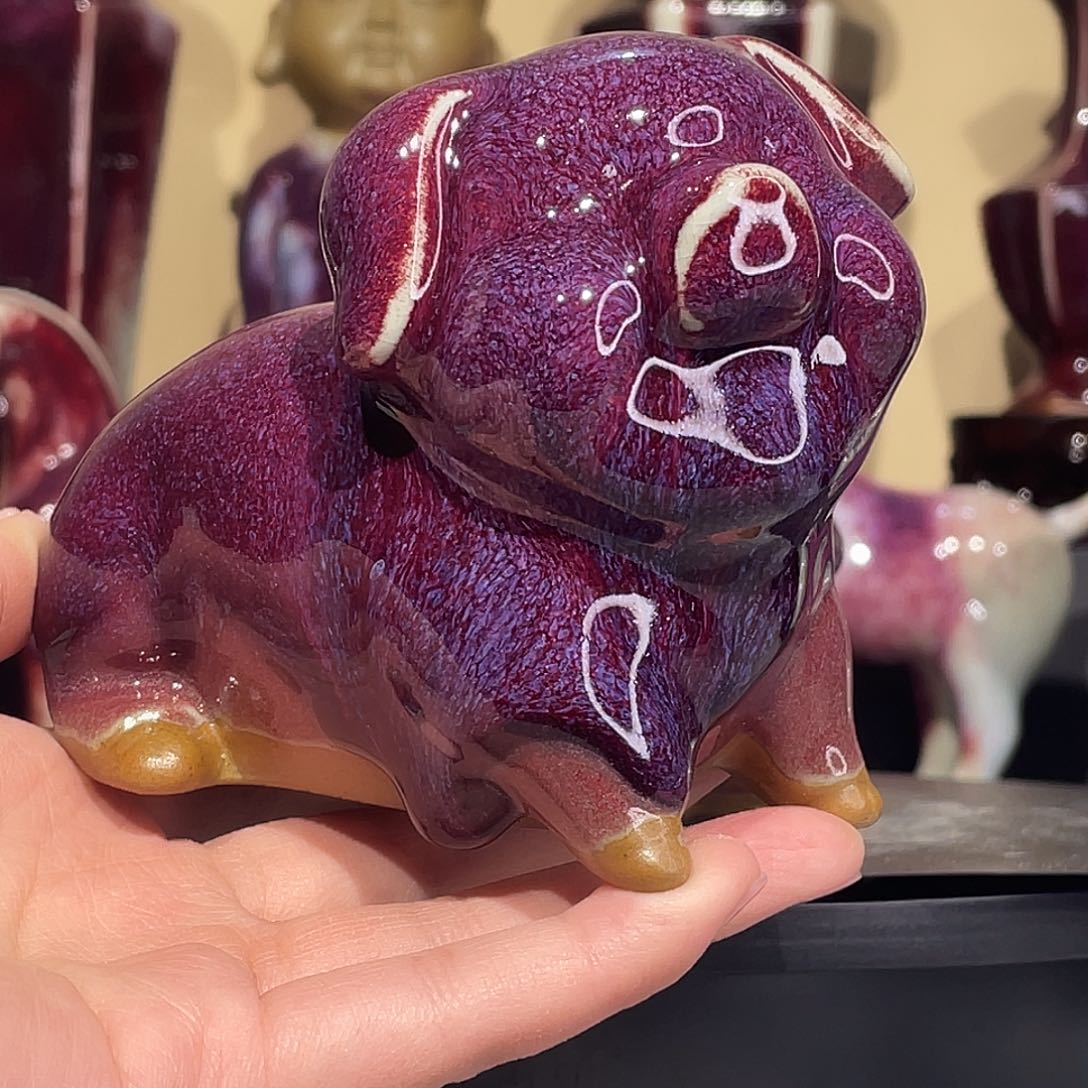 其他传统煤烧钧瓷微瑕疵不退换