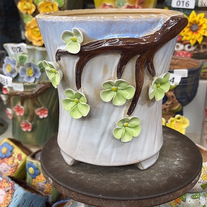 紫砂花盆粗陶材质多肉花盆