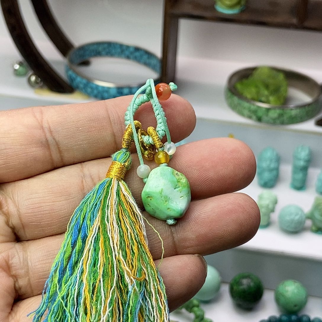 绿松石珠宝奇石未镶嵌