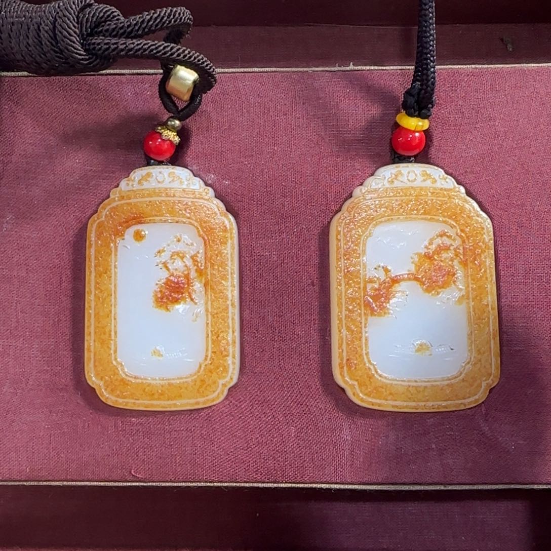 和田玉挂件未镶嵌