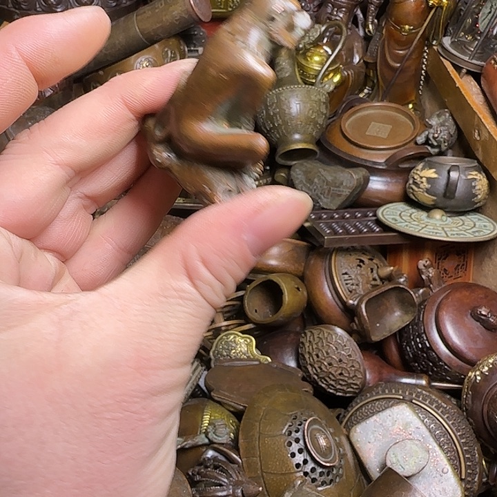 铜材质文玩摆件装饰