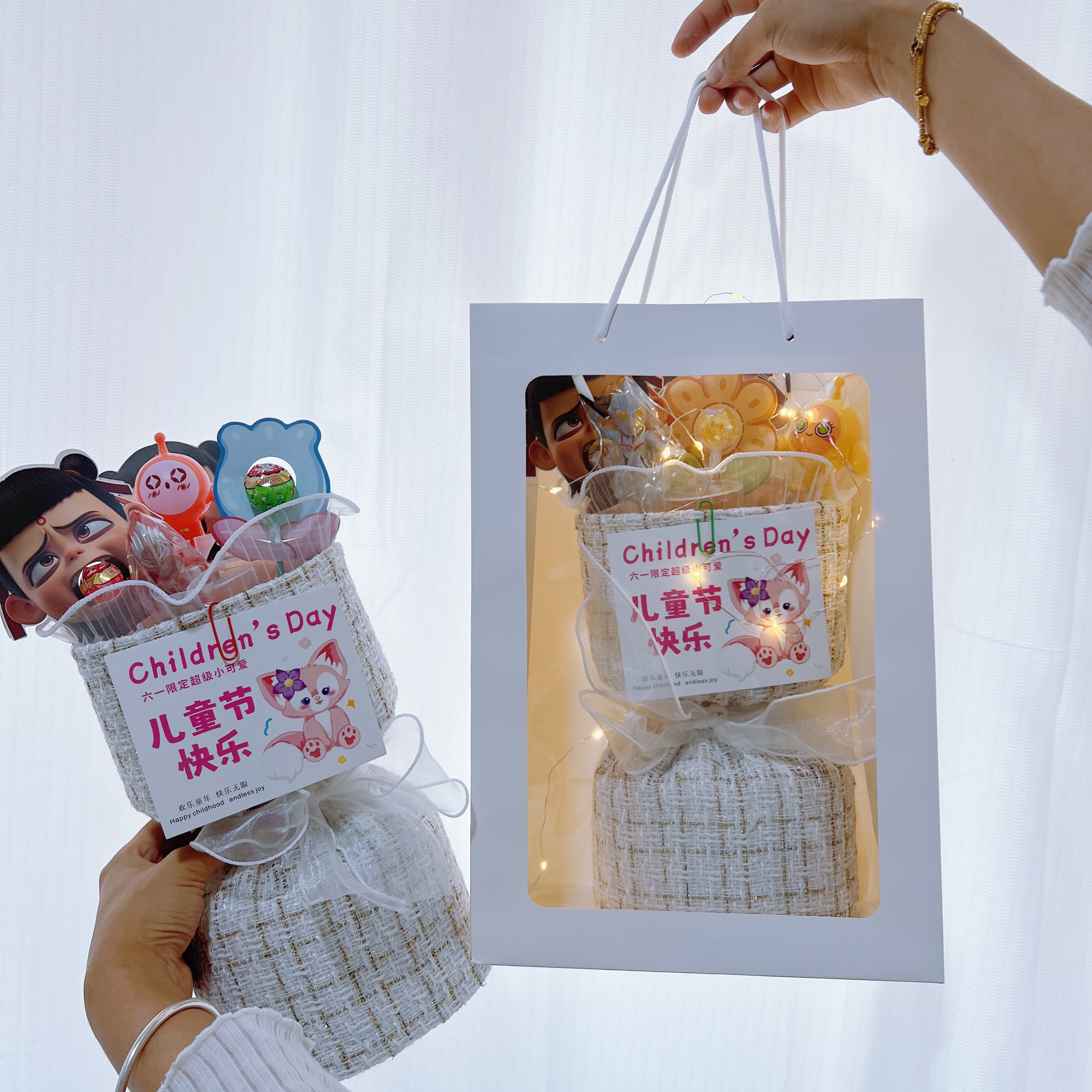 专属六一儿童节小香风创意花束送儿子女儿