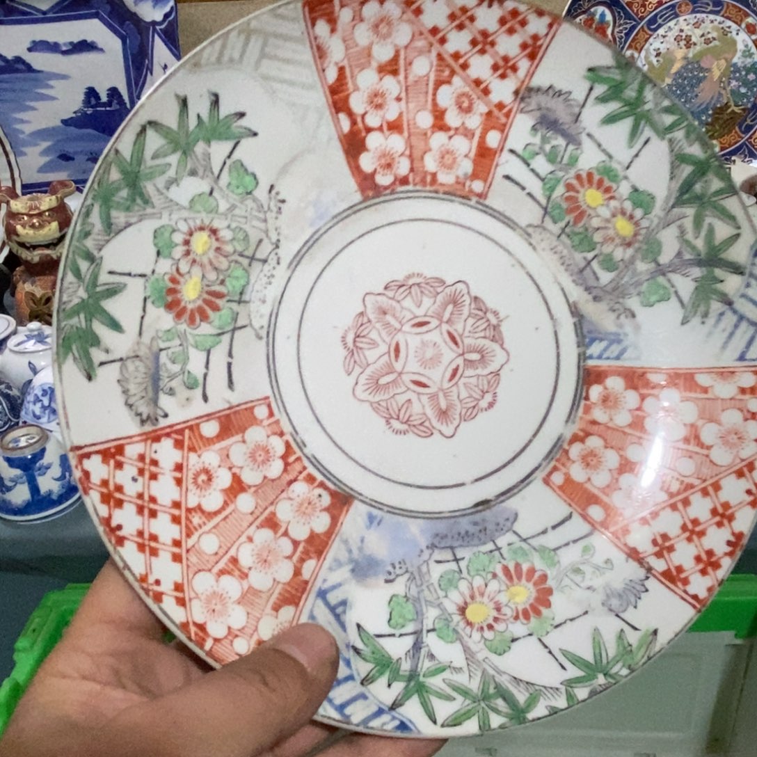 瓷片舶来瓷器满28包邮当日凑单