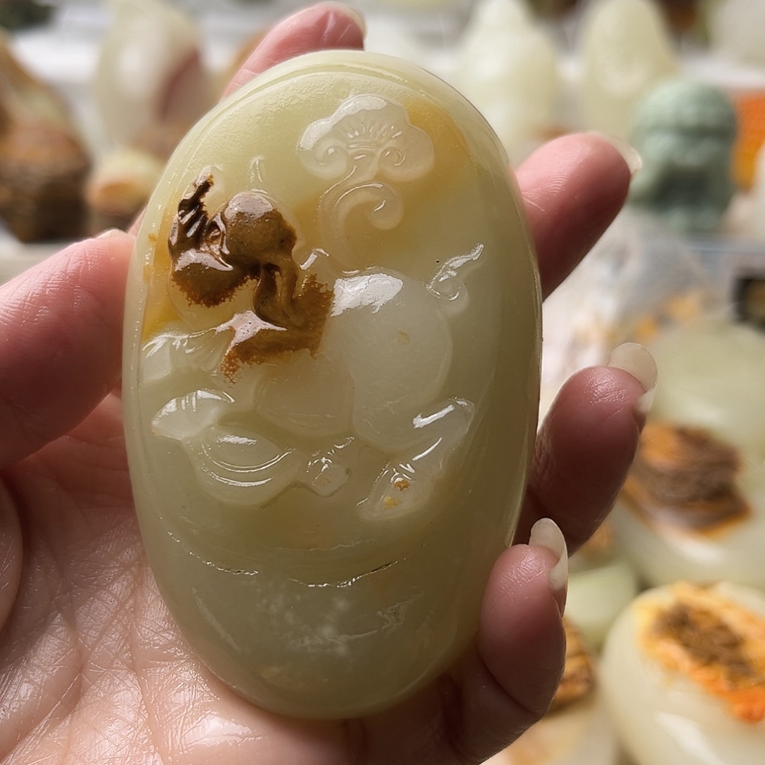 清***月石材古青石不退换猪