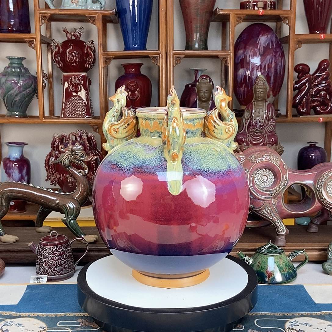 摆件五大名窑钧窑013