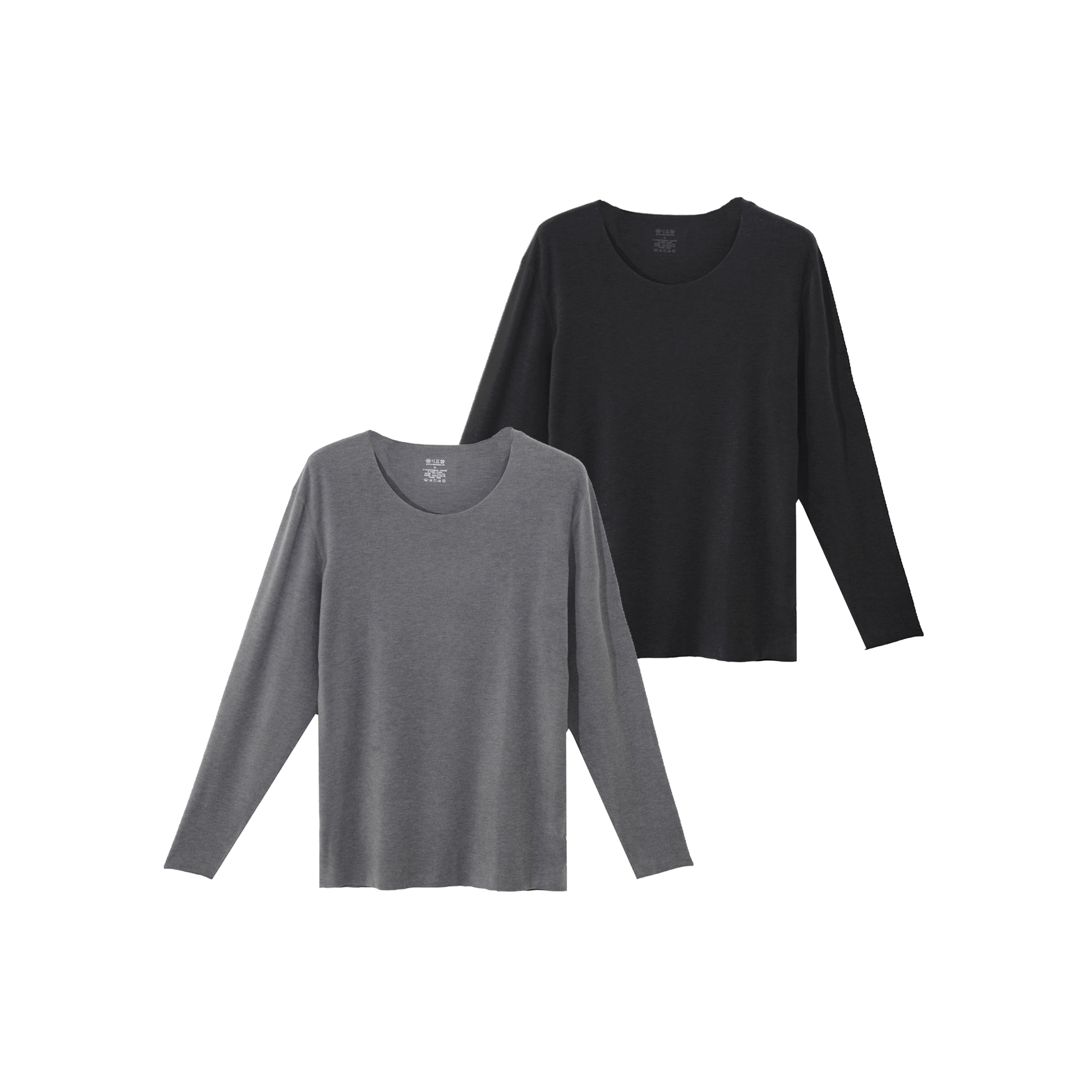 【三合竹衣】男士圆领随心裁保暖上衣