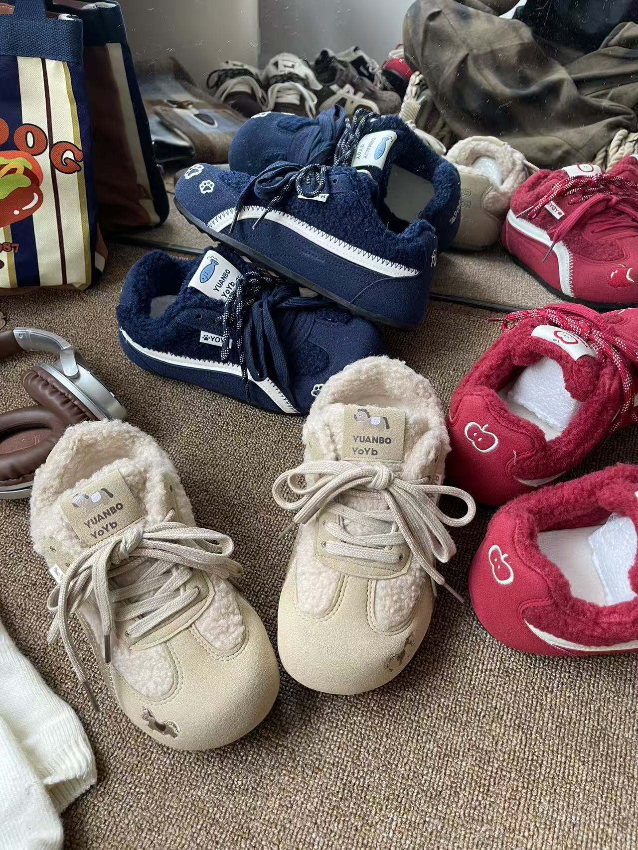 【加绒款】舒适百搭时尚软底复古真皮休闲鞋2025秋季新款增高女鞋