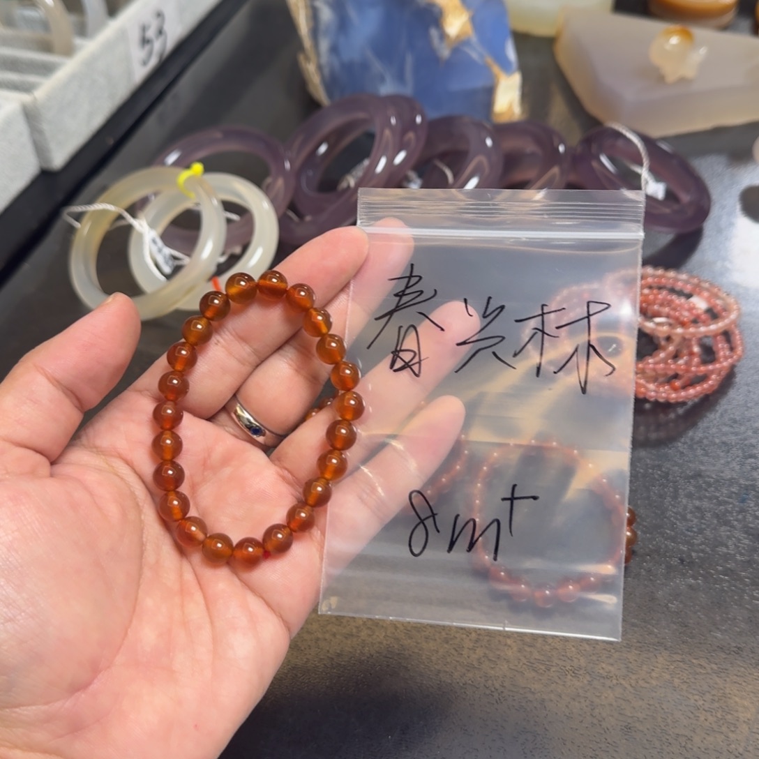 春****玛瑙/玉髓未镶嵌珠宝半成品