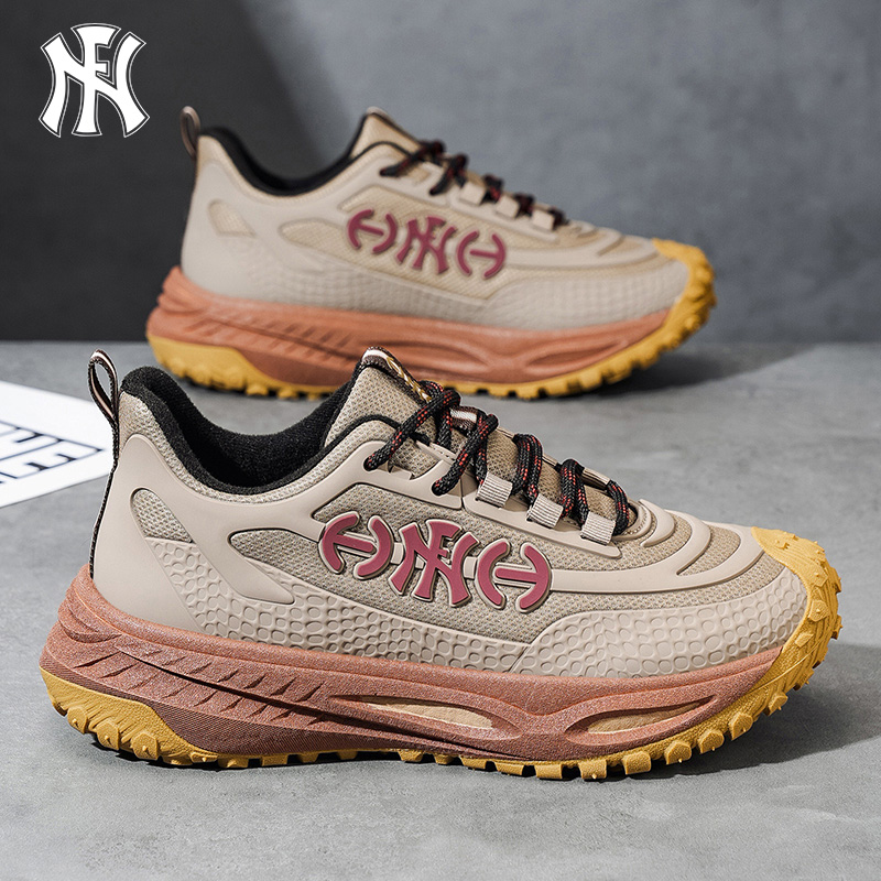 FN低帮休闲鞋2025秋冬新款增高运动鞋防滑软底时尚潮流百搭老爹鞋