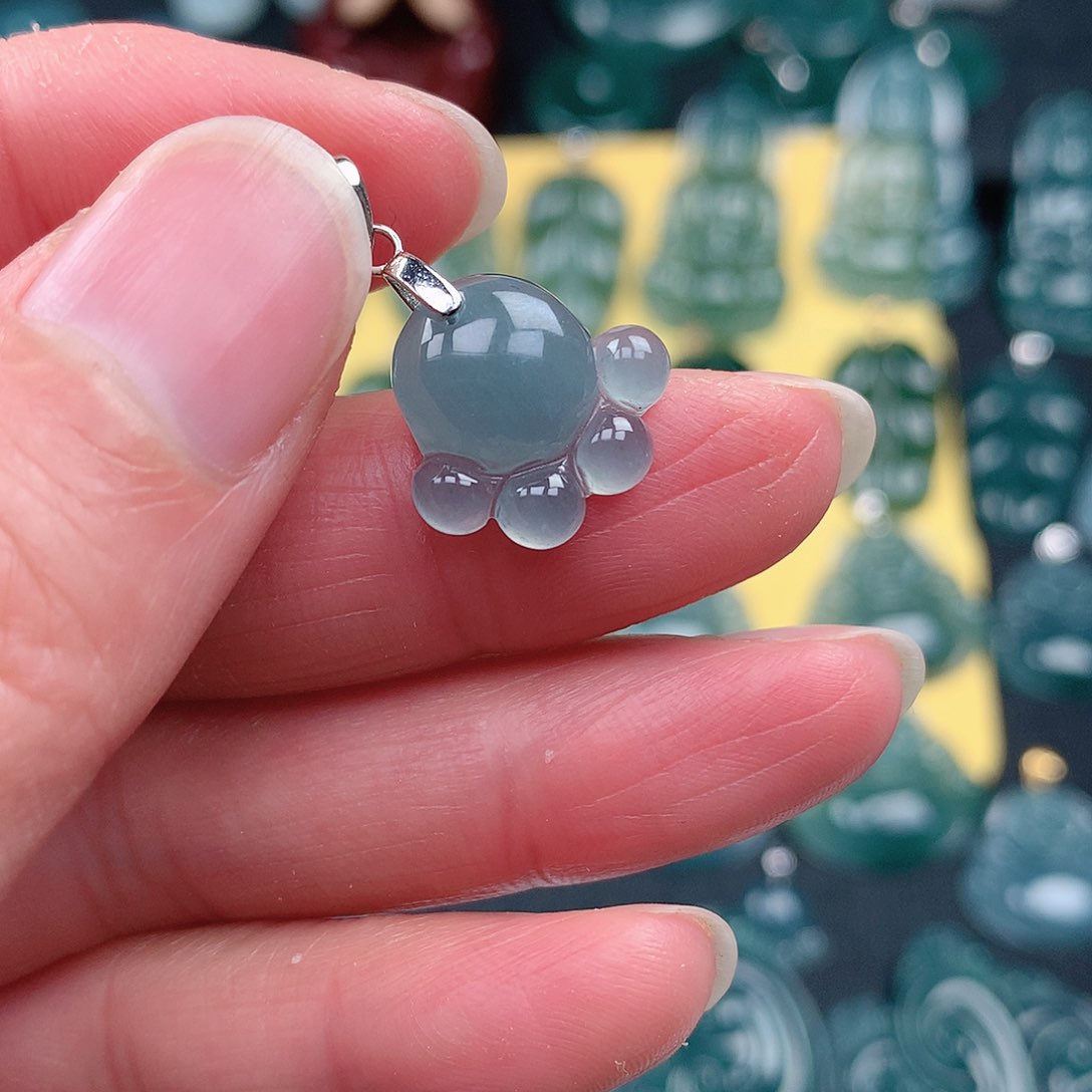 翡翠吊坠(不含链)未镶嵌吊坠