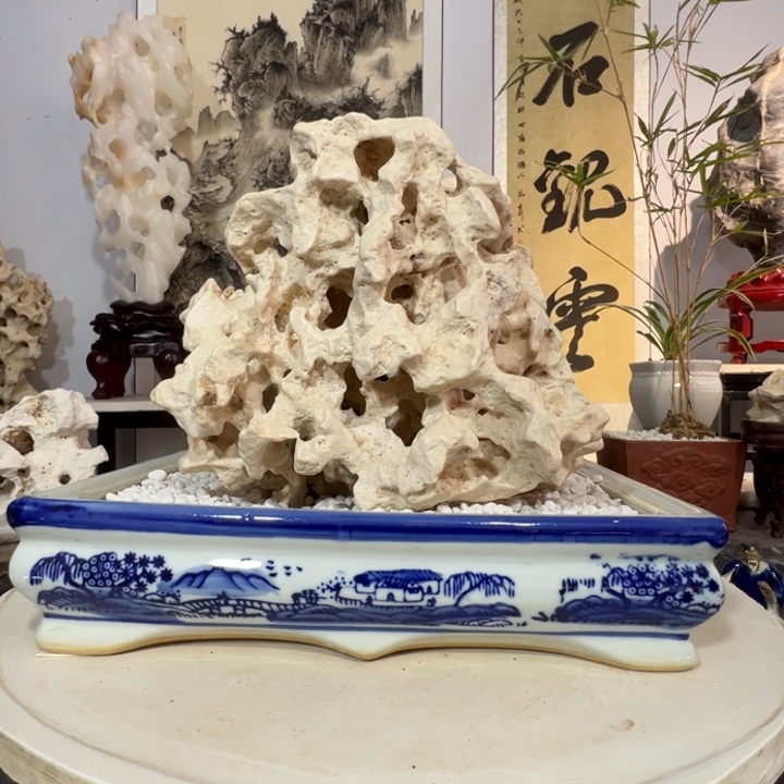 石材原石摆件天然的材料