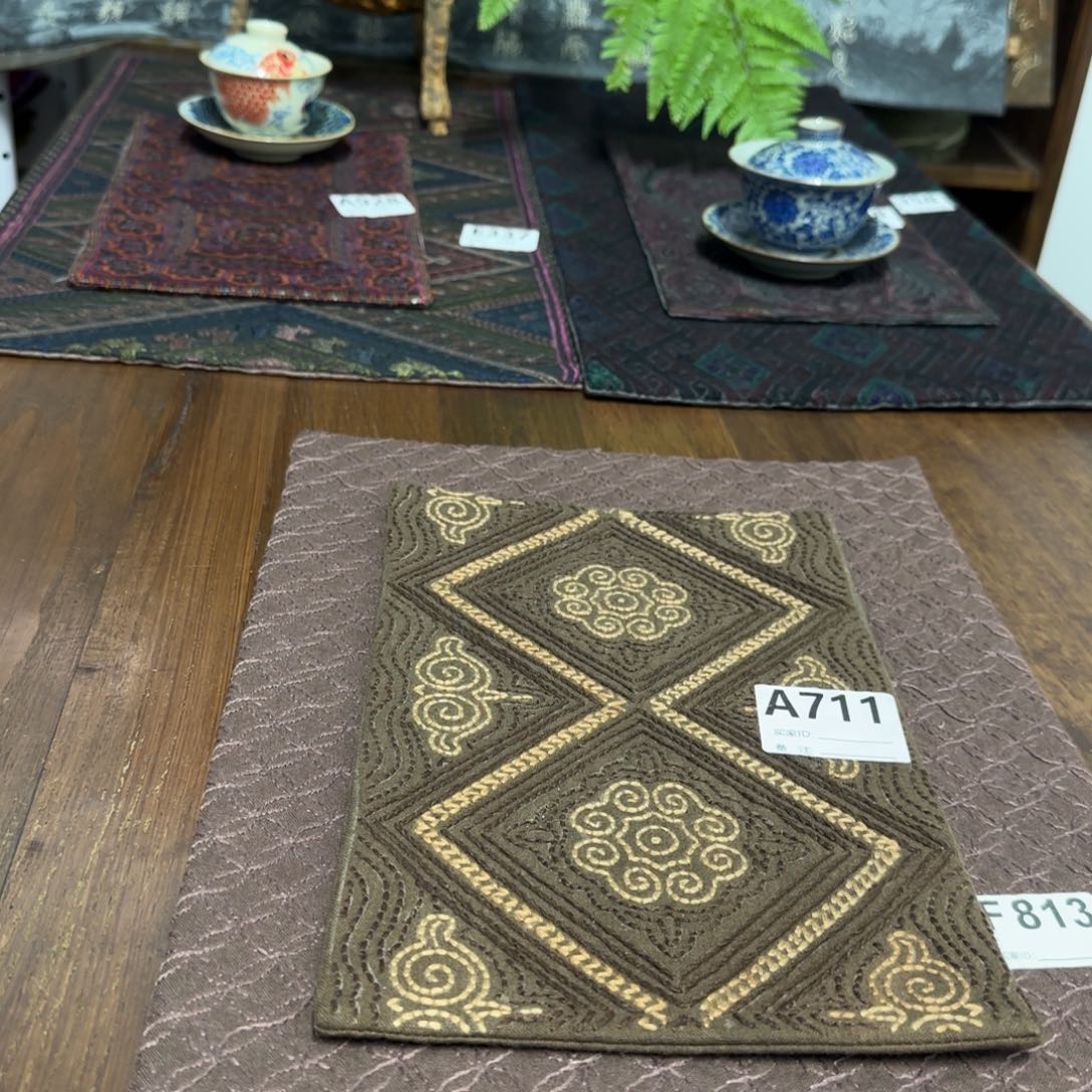 织绣9 都是一张价格三十六纺茶垫