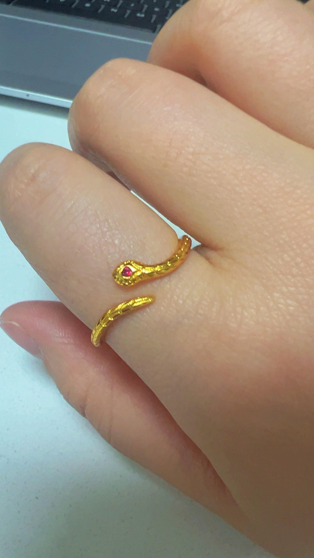 铜合金亚克力戒指 时尚百搭女款指环简约精美原创设计戒指117