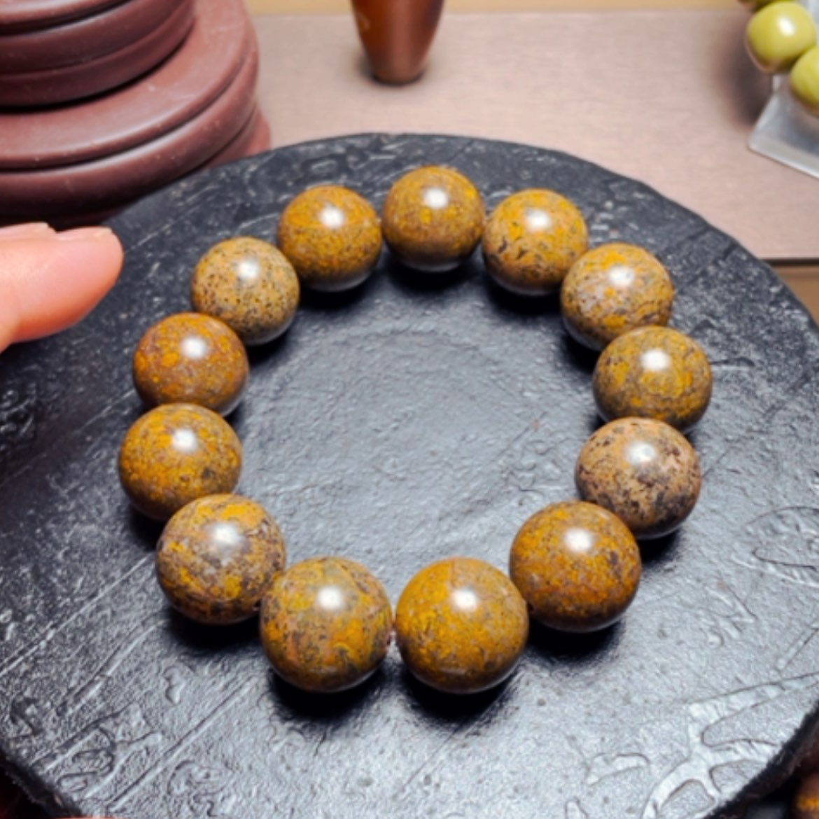 【闪购商品】新疆天宝石细胞舍利硅化铁泥石批发碧玺（处理）*️