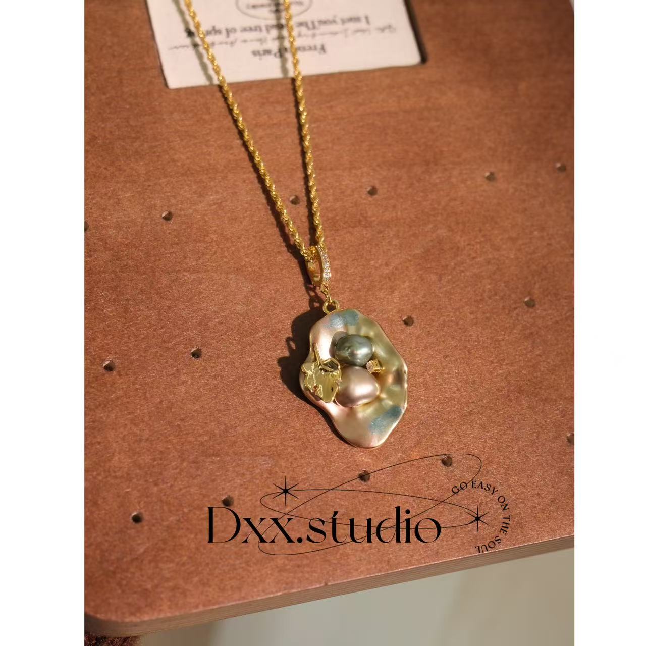 铜合金项链 小众设计百搭ins项链52437