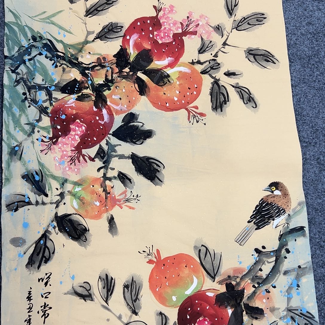 国画纯手绘作品图