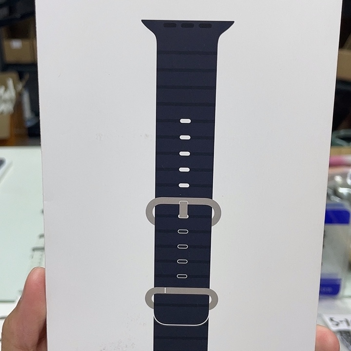 99新苹果原装海洋表带海军蓝