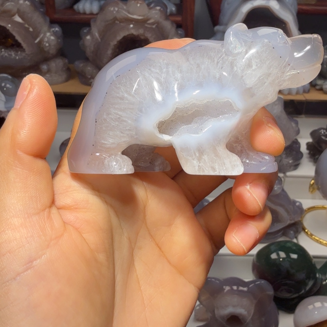 玛瑙/玉髓未镶嵌摆件