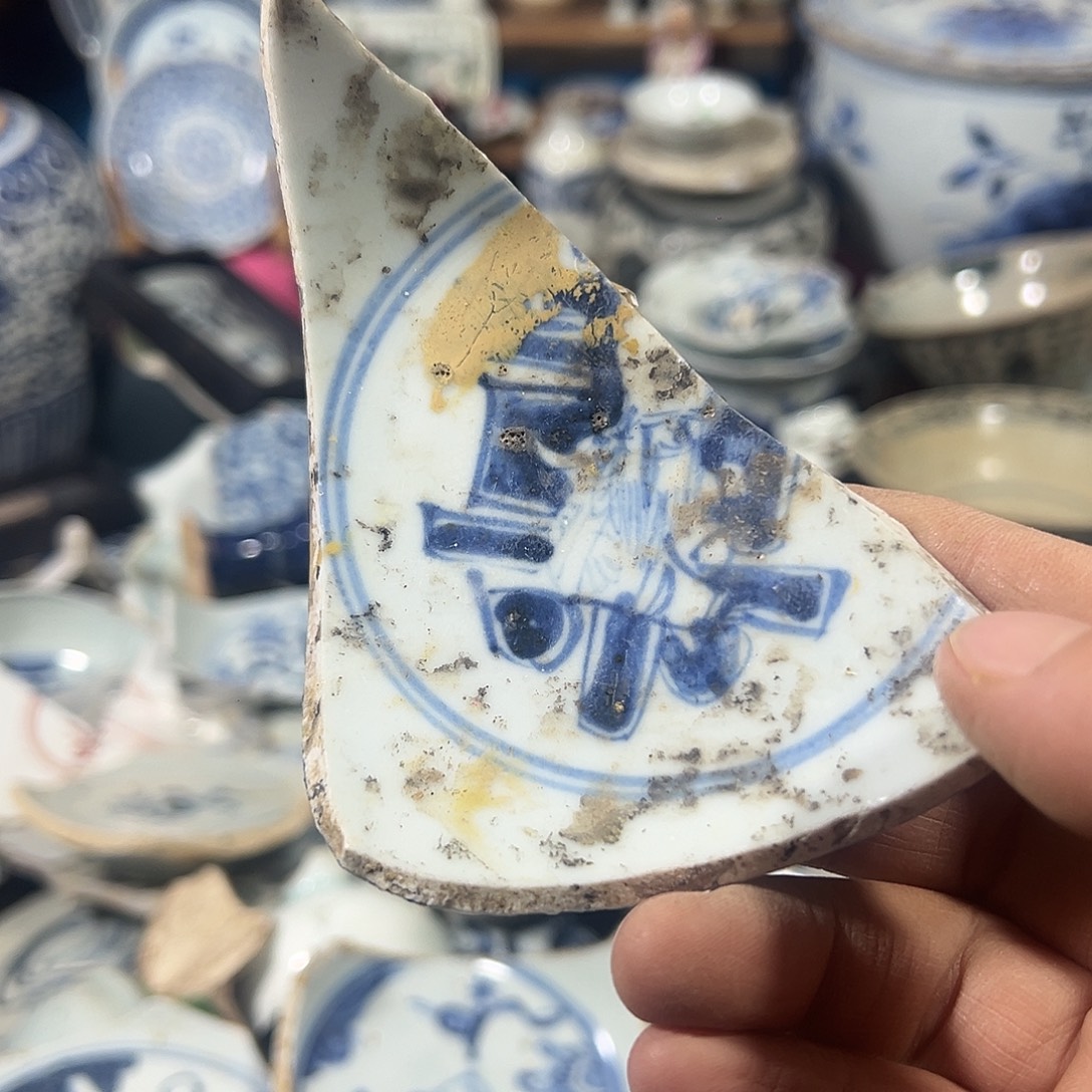 瓷片瓷片标本，全场包邮