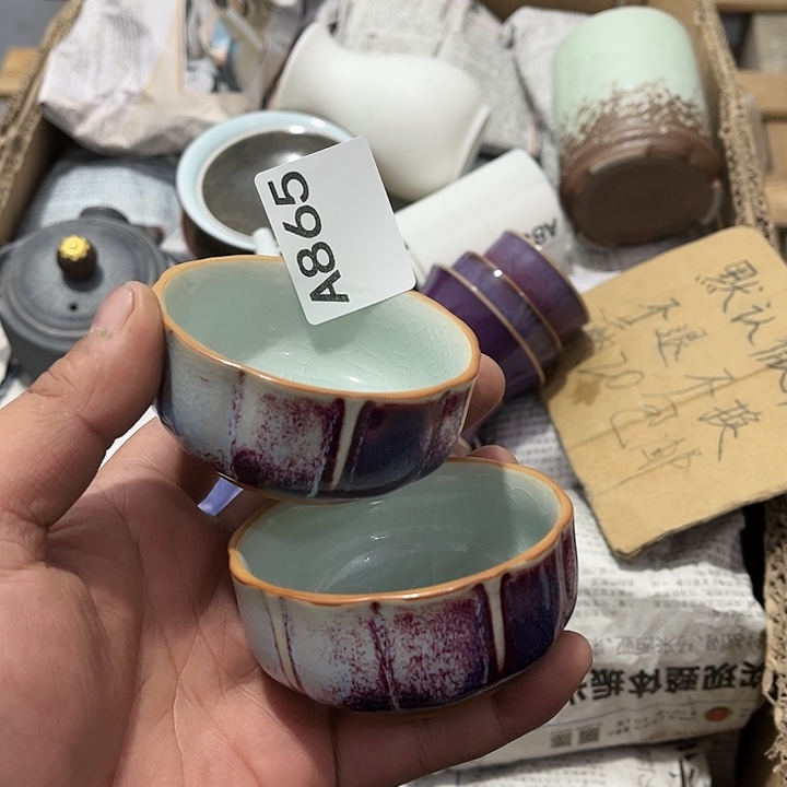 茶具默认微瑕瓷器、茶具、壶、摆件，介意勿拍 