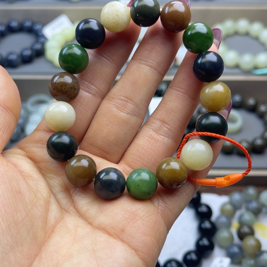 和田玉手链未镶嵌