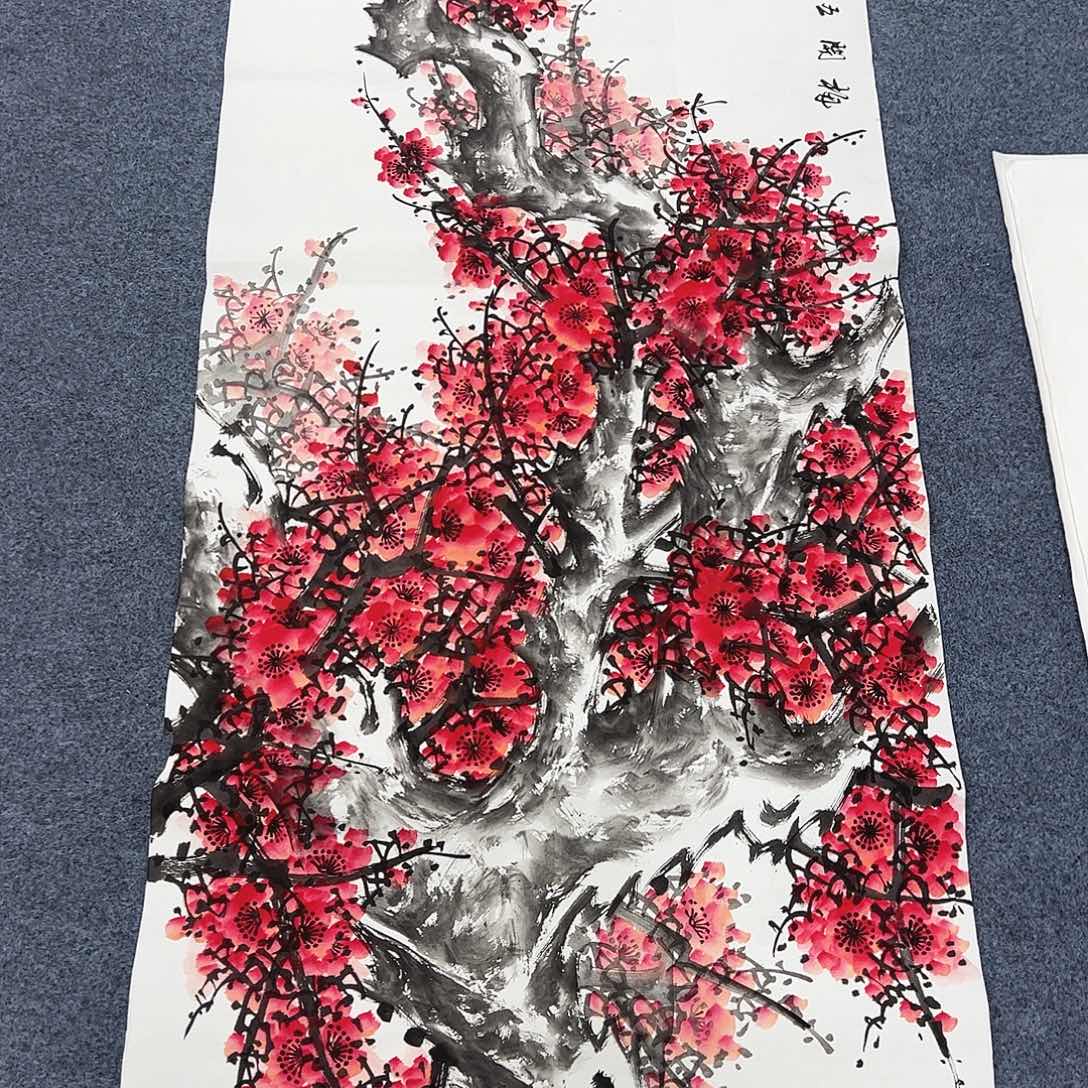 国画国画作品宣纸纯手绘