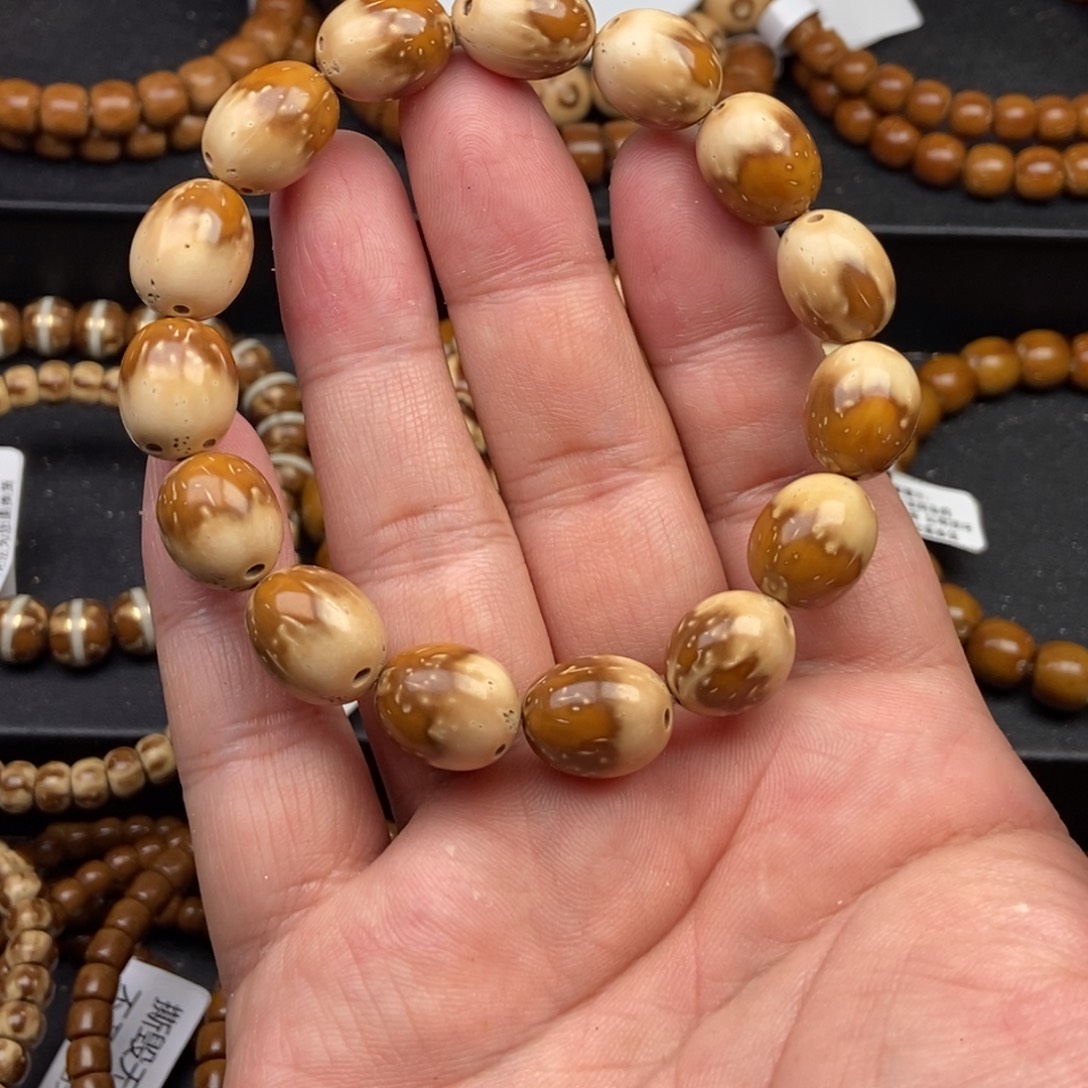 手串紫金鼠12mm天花板花皮