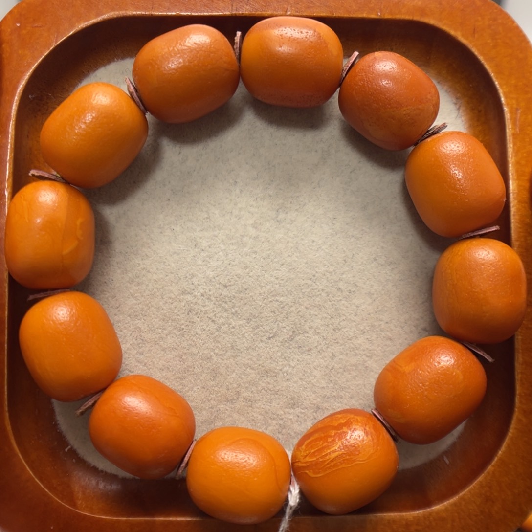 蜜蜡未镶嵌手串蜜蜡