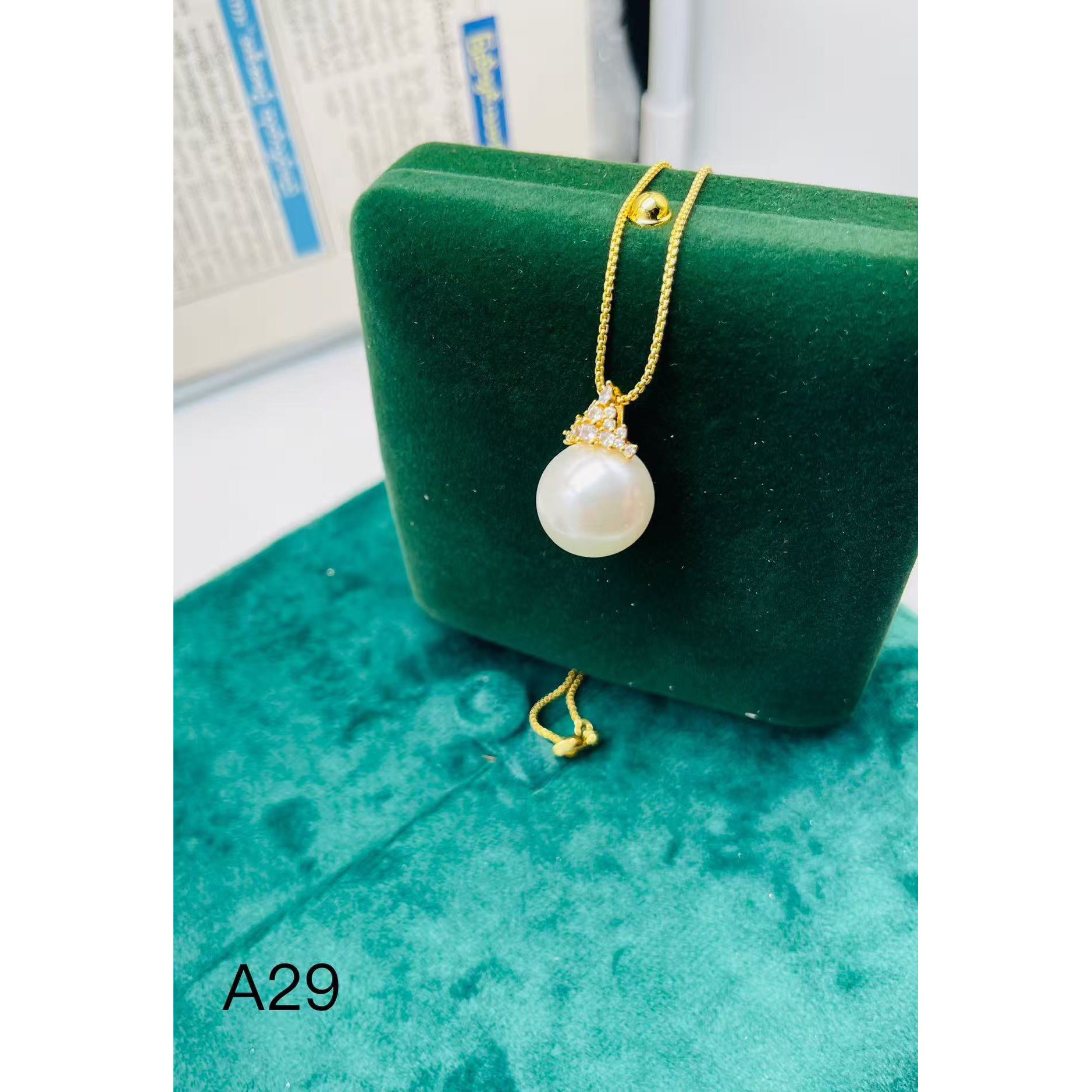 （双双专属）A29精美时尚美人珠链约16mm 多样性发货