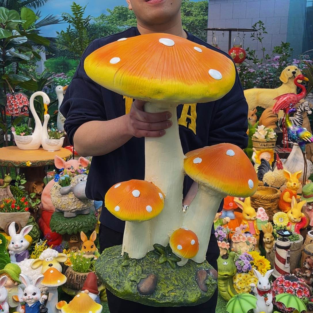 红陶花园庭院摆件
