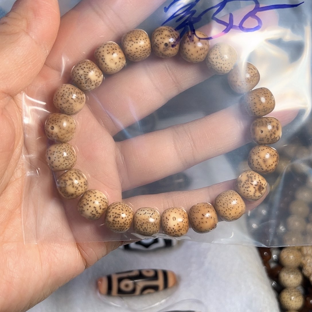星月菩提手串陈**气星月菩提原生态