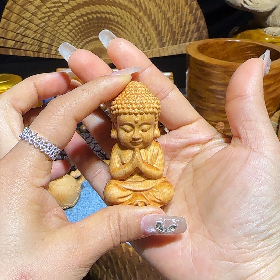 柏木（崖柏）手把件