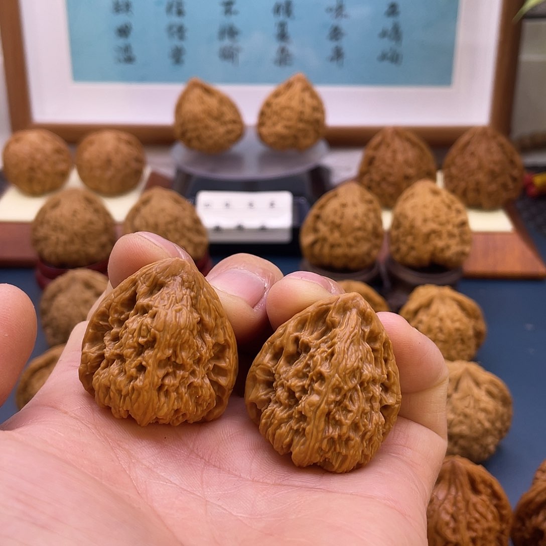 把件文玩核桃风*楼有修小三角