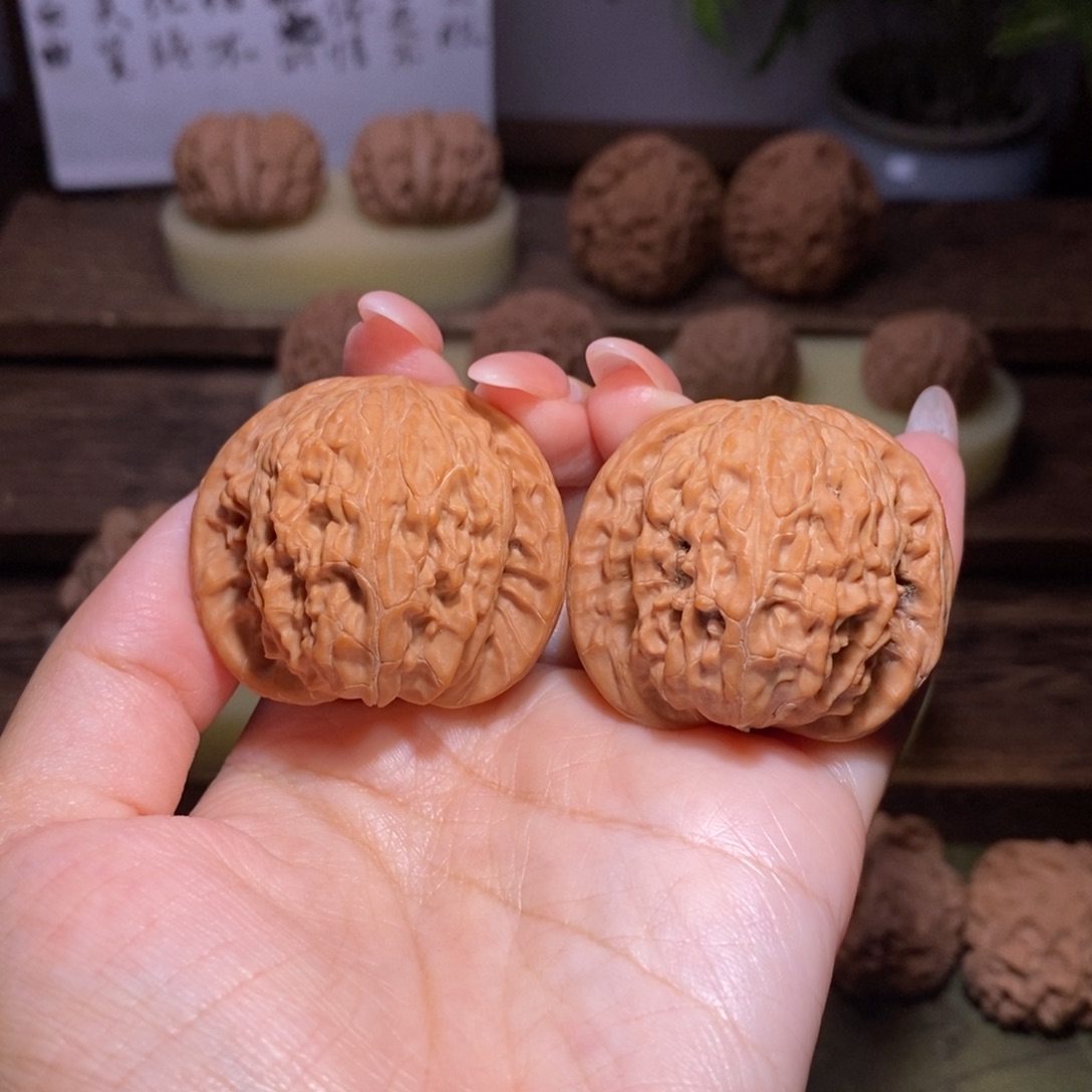 文玩核桃吊坠全品40山地正磨