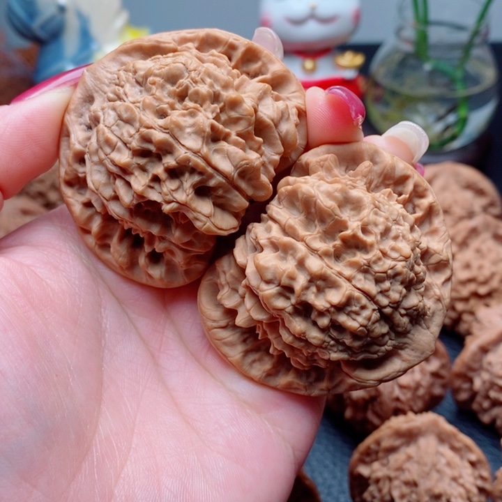 文玩核桃把件官帽53