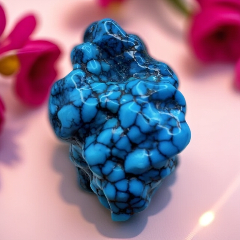 湖北原矿知己绿松石特色手工DIY圆珠老型随行配饰散珠