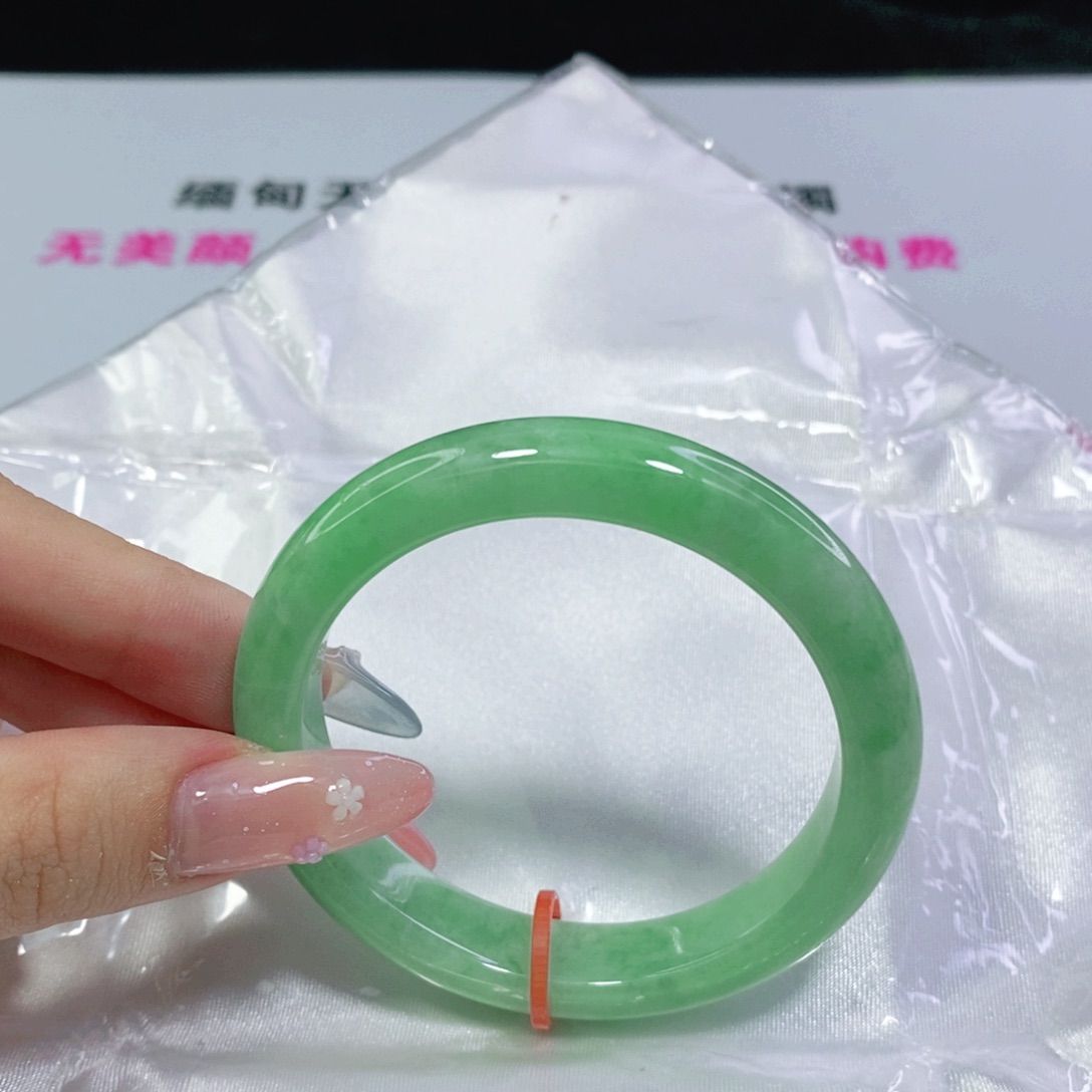 翡翠未镶嵌手镯5050 5151