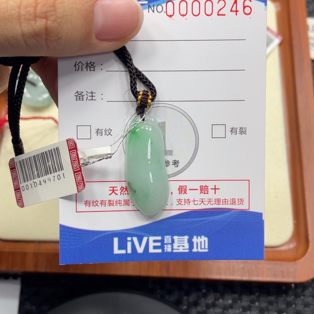 颈饰未镶嵌翡翠翡翠吊坠x0246