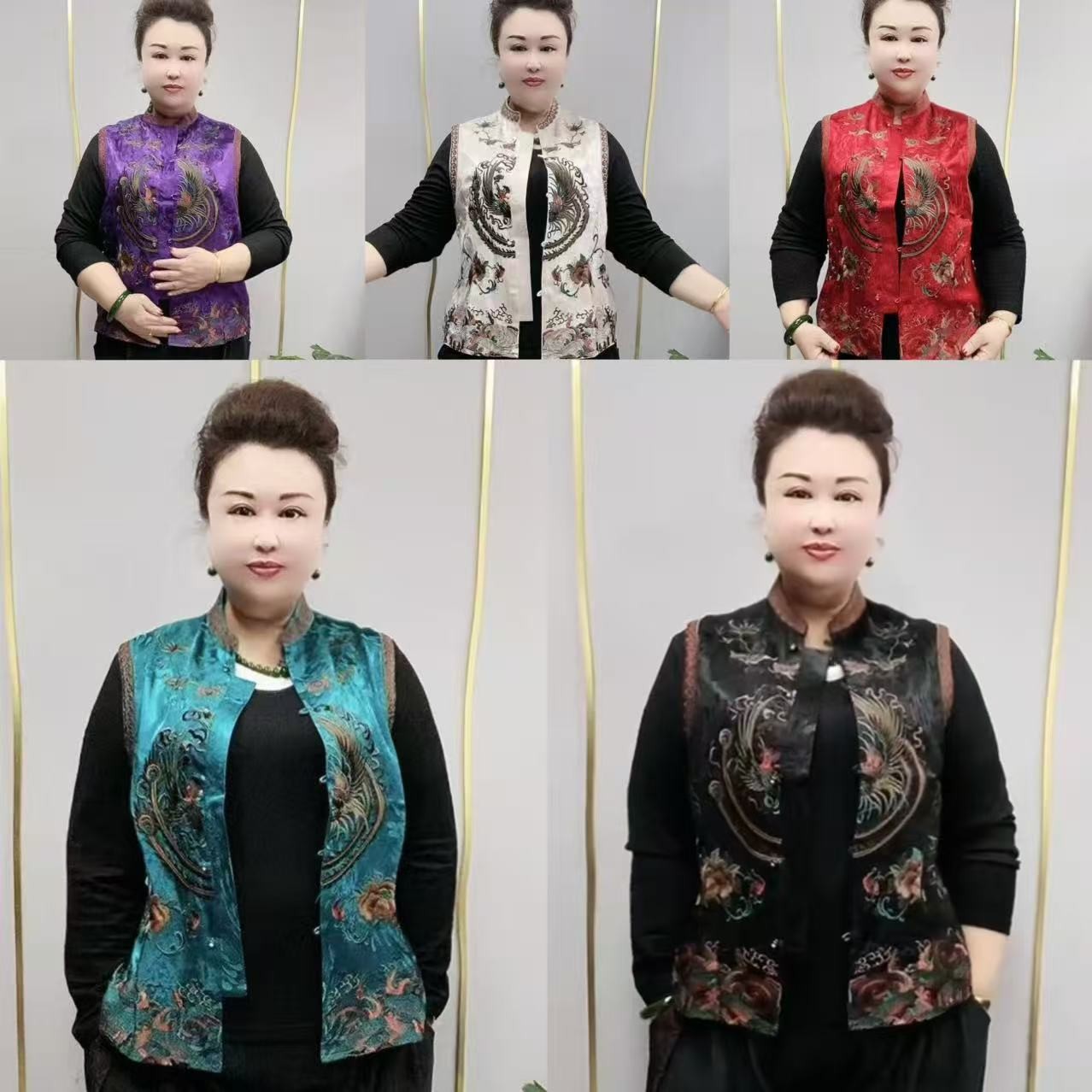 【艳春家928】秋季刺绣国风马甲