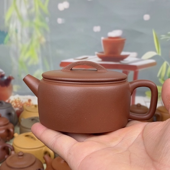 紫砂茶壶汉瓦180cc左右半手工