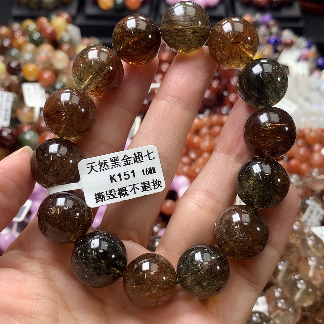 水晶手链未镶嵌，，