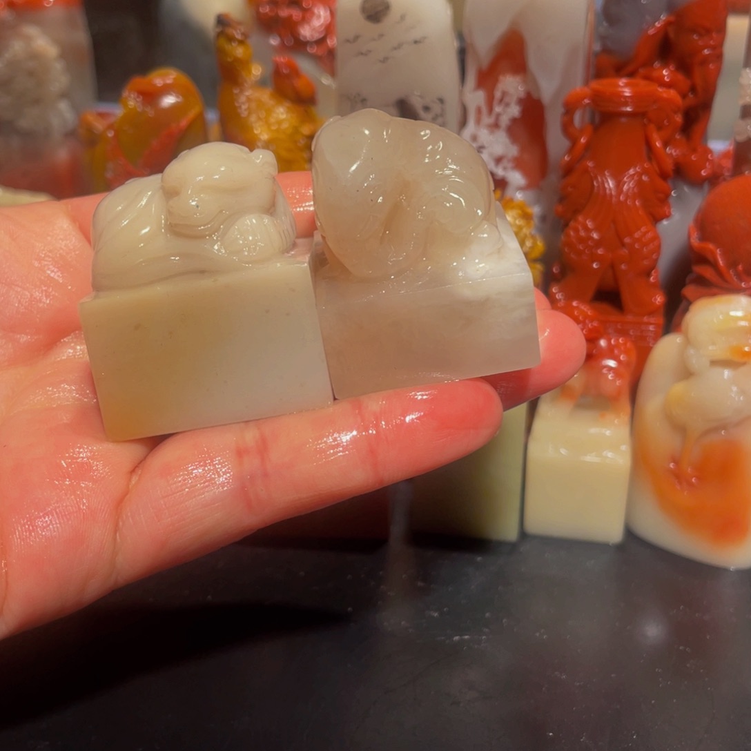 寿山石印石精美寿山