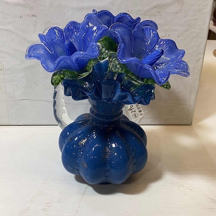 3只花加瓶高35厘米